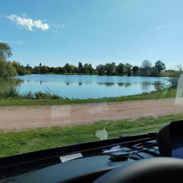 Vue depuis un camping-car